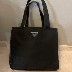 Prada mini nylon tote
